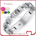 China wholesale fashion magnetic stainless steel bracelet jewelry for couple